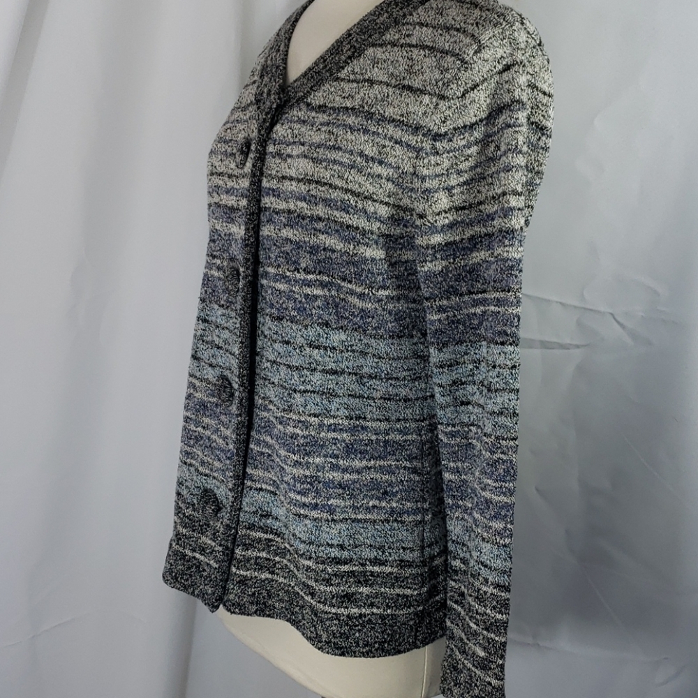 Pendleton Striped Sweater Blazer - image 5